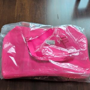 NWT gb GIRLS Hot Pink Weekender Bag